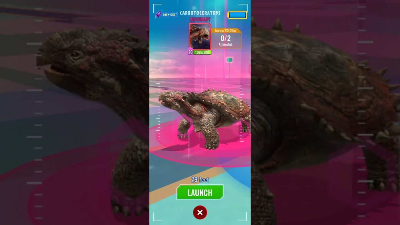 Dart the Legendary CARBOTOCERATOPS Better! 🎯 JURASSIC WORLD ALIVE