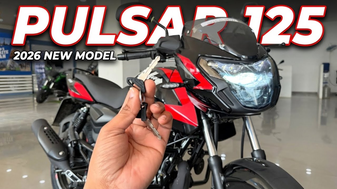 Bajaj Pulsar 125cc Single Seat 2026 Model: LED Headlight & Blinkers - Mileage & On Road Price ?