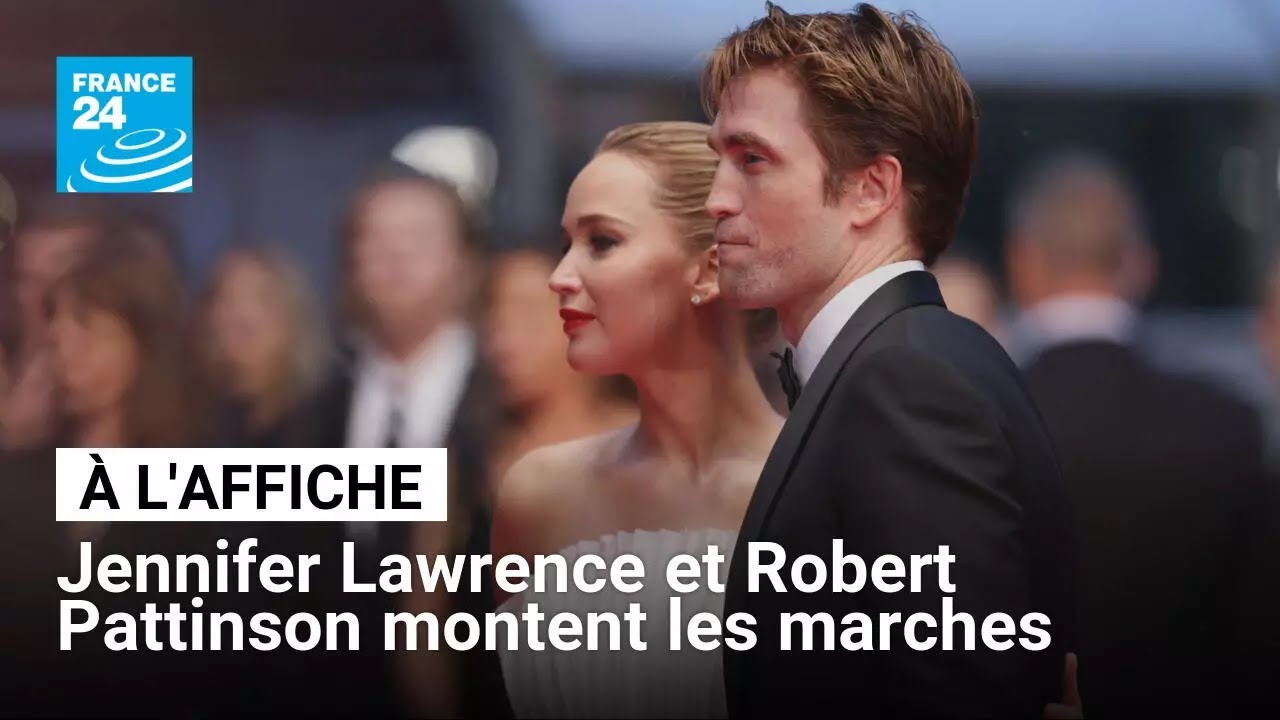 Cannes 2025 : Jennifer Lawrence et Robert Pattinson montent les marches pour 'Die my Love'