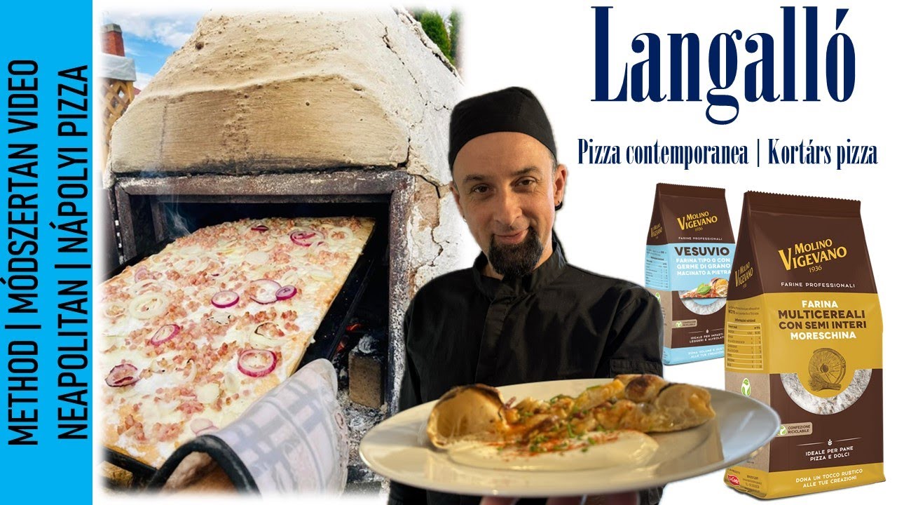 Langalló pizza contemporanea | Kortárs langalló | Vigevano Moreschina Vesuvio |Zsolt Kámán Pizzaiolo