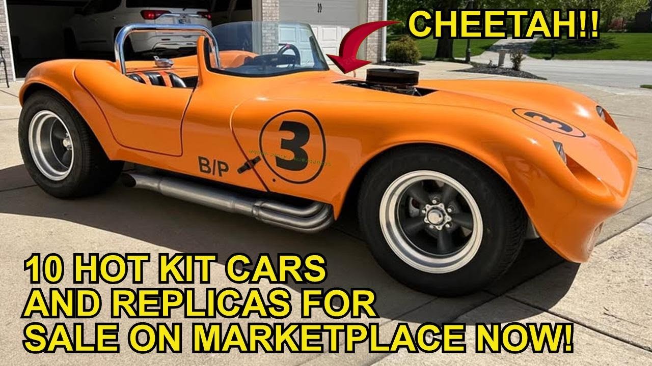 10 KIT CAR / REPLICAS for Sale Online Now Across North America, Links to the Ads Included Below