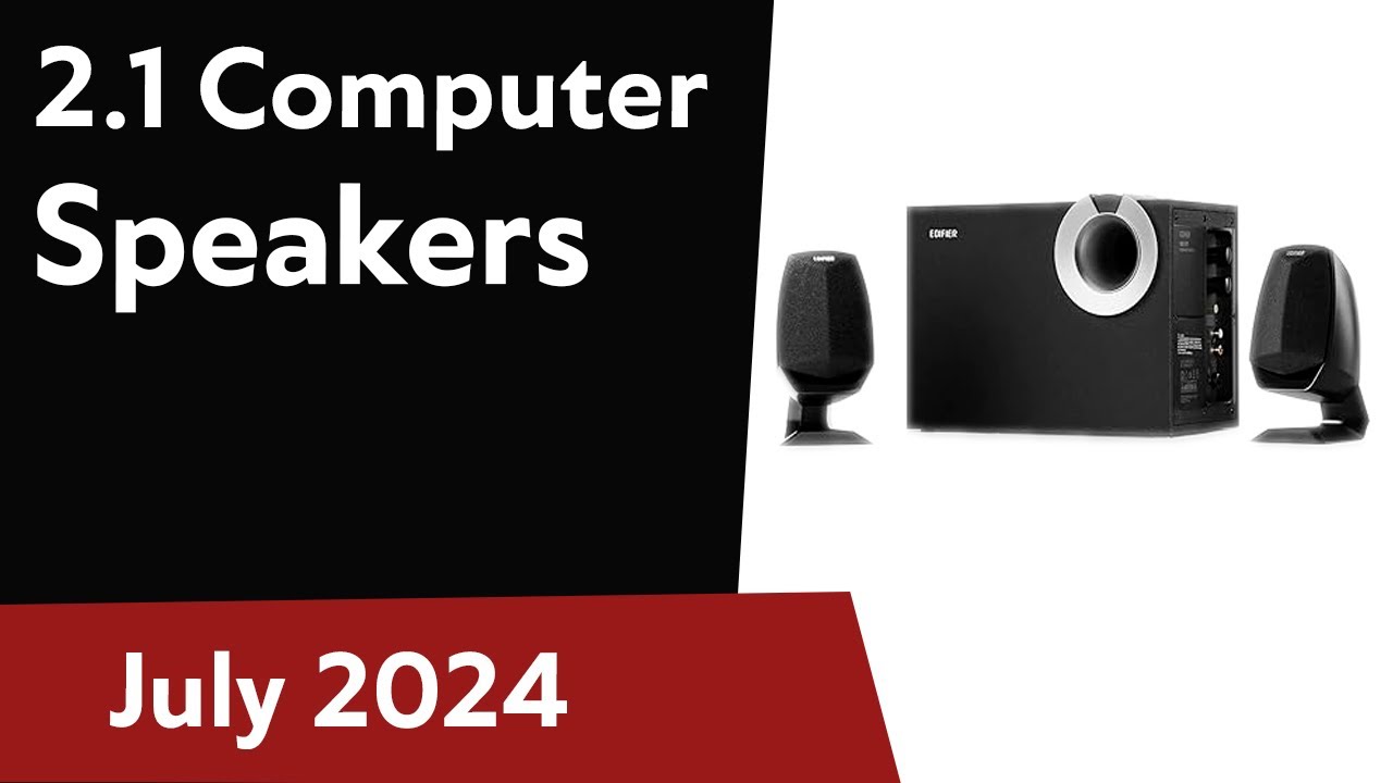 TOP-6. Best 2.1 Computer Speakers (with Subwoofer) of 2024