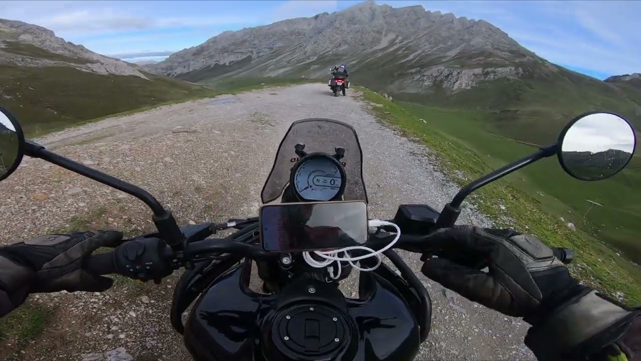 Royal Enfield Himalayan 450 at Espinama - Sotres, Picos de Europa PT2