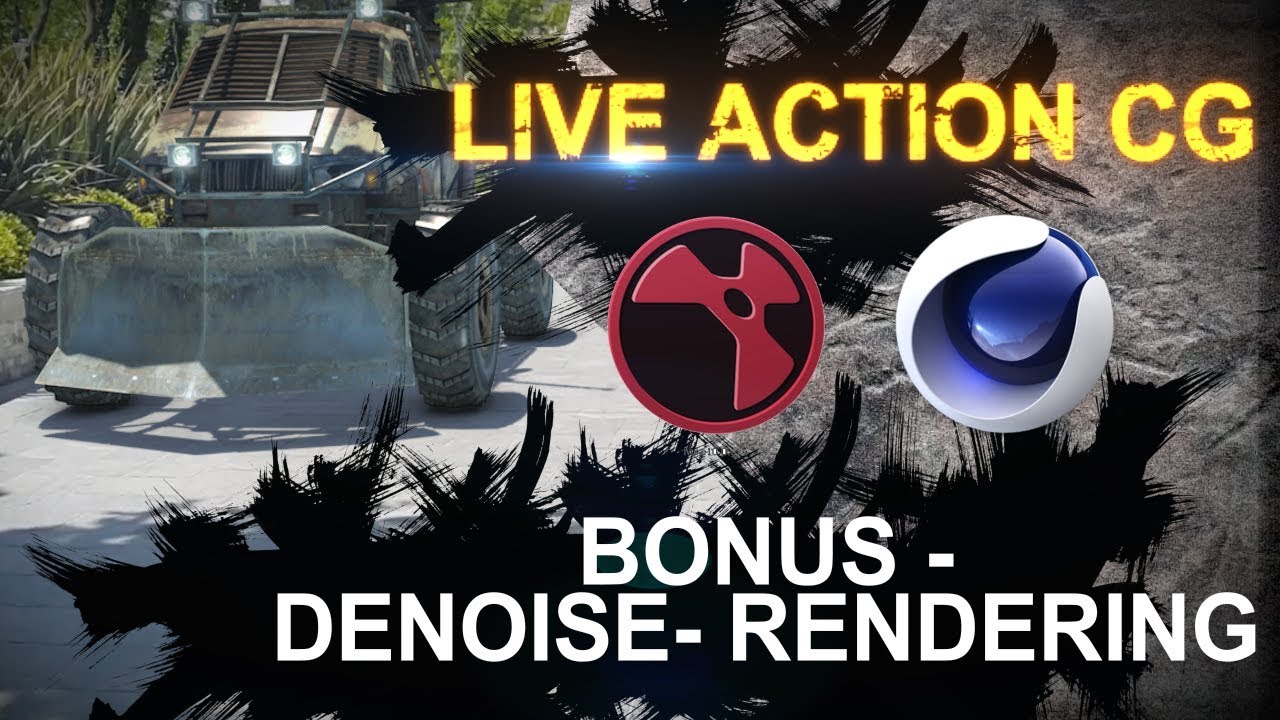 Live Action CG Tutorial || Nuke and Cinema 4D - Bonus - Denoise and Rendering