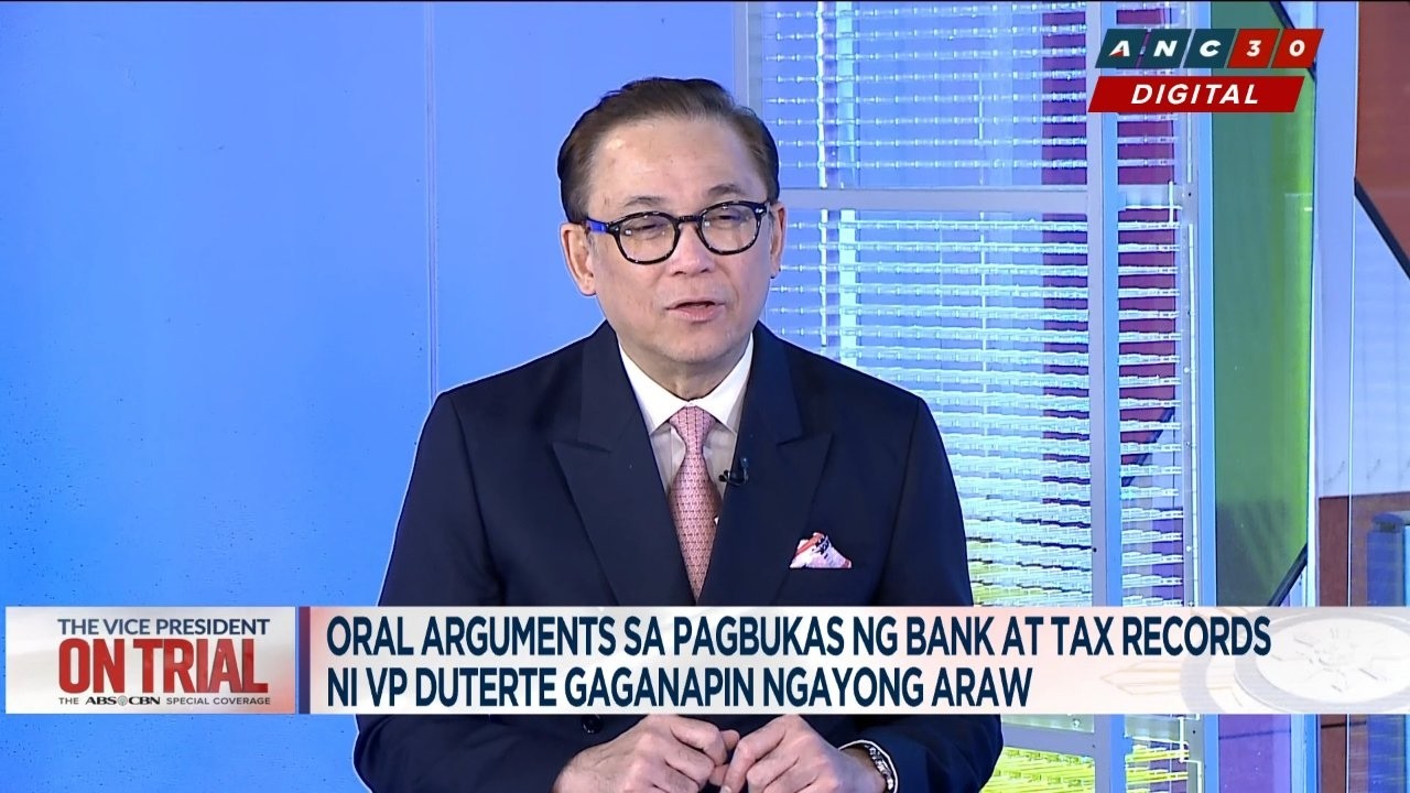 Corona lawyer: SALN alone enough for VP Duterte impeach case, AMLA records to further pique interest