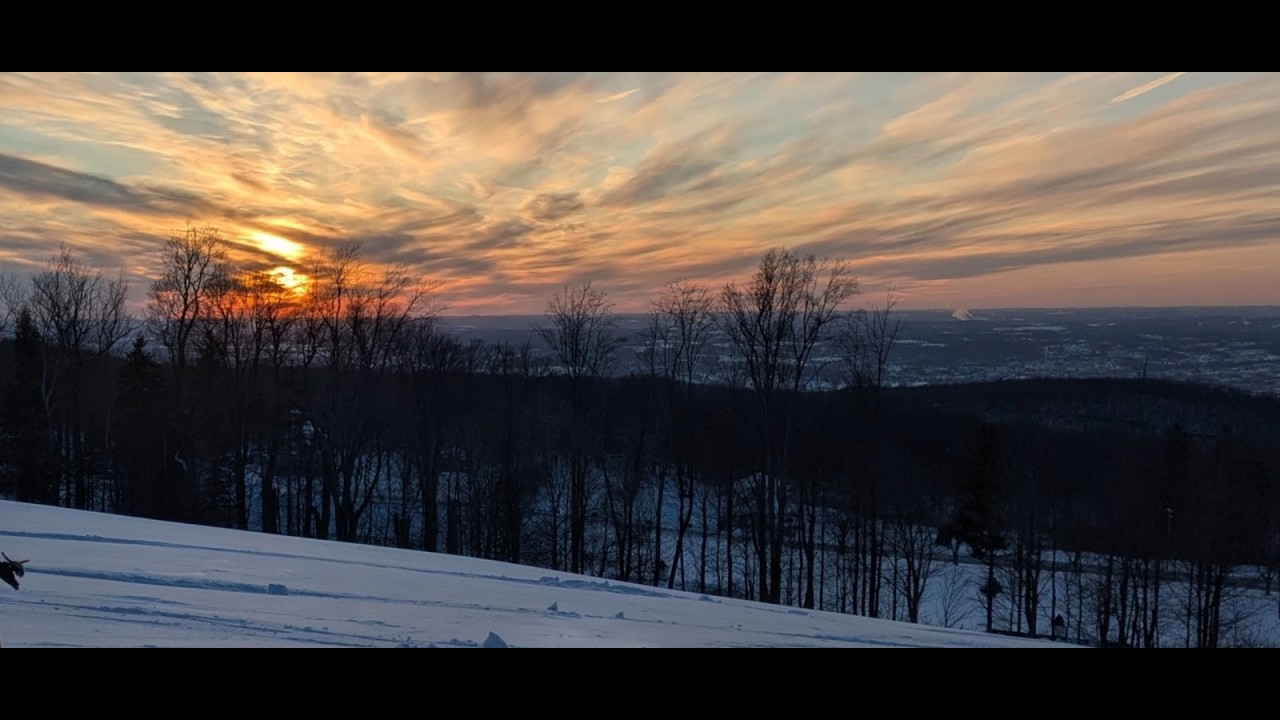 Winter skies