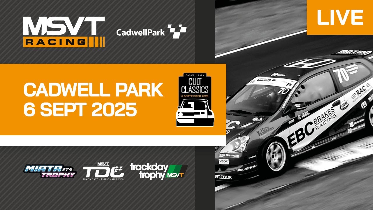 Miata Trophy, TDC & Trackday Trophy – Cult Classics at Cadwell Park – 6 September 2025