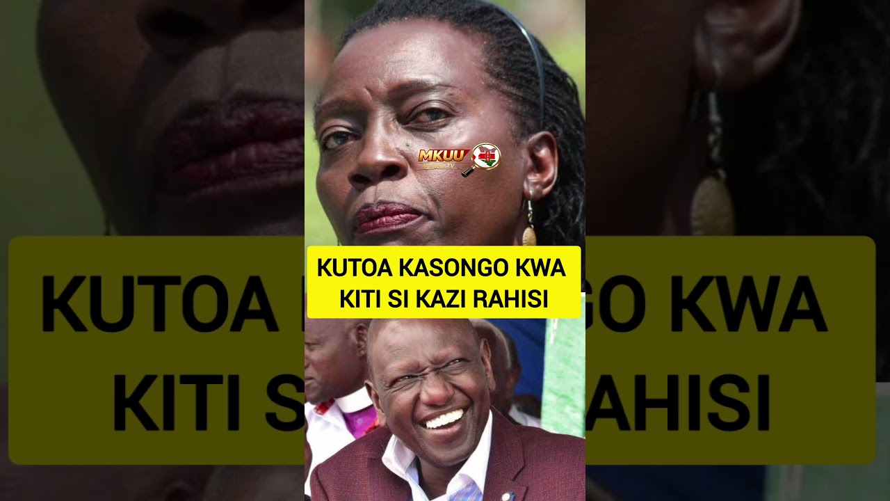 OPPOSITION FEARS RUTO
