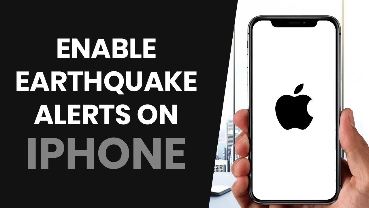 Как легко получать оповещения о землетрясениях на iPhone (2024)