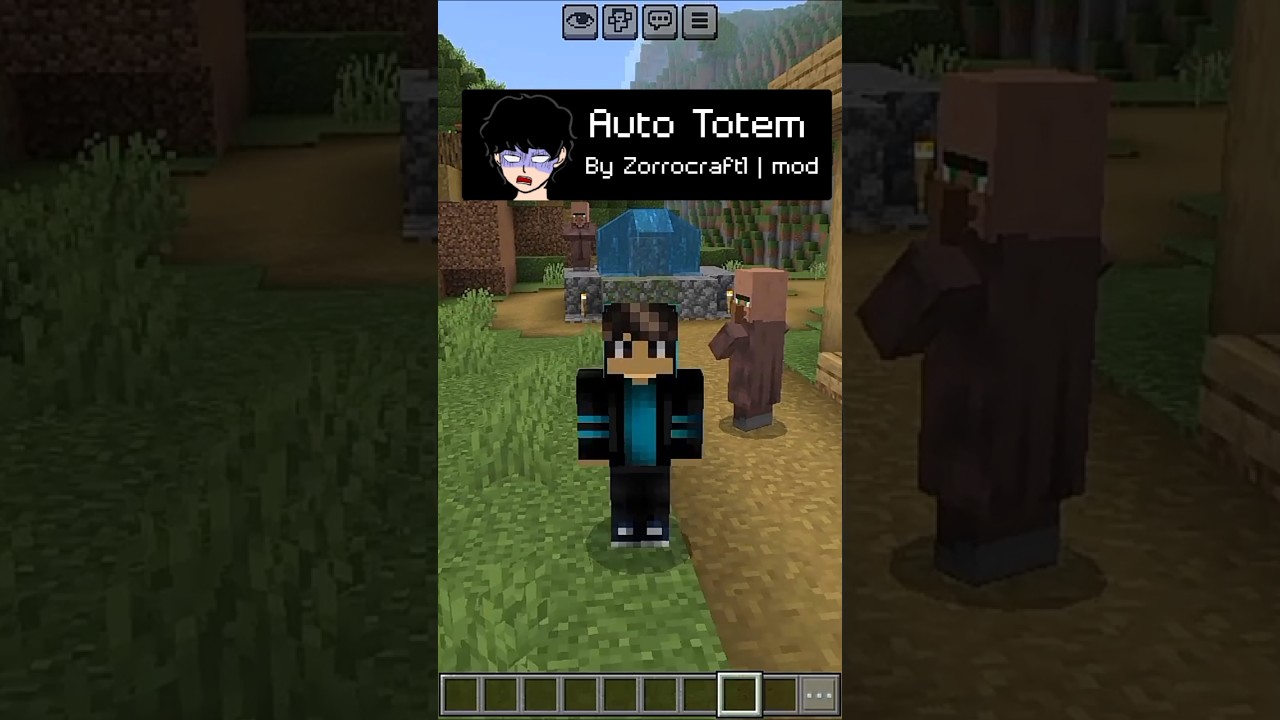 Auto Totem Mod for Minecraft PE | Offhand Auto Switch