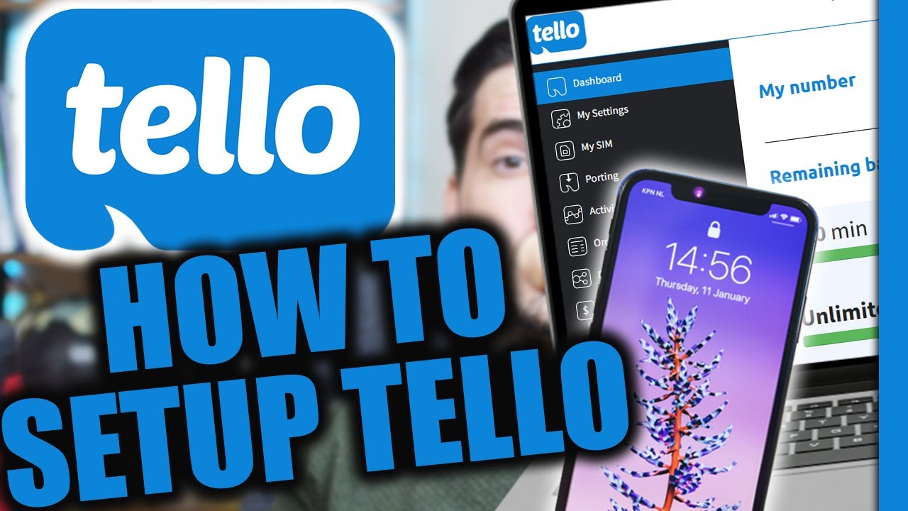 How to Set Up a Tello Mobile Account & Porting Over Your Number!