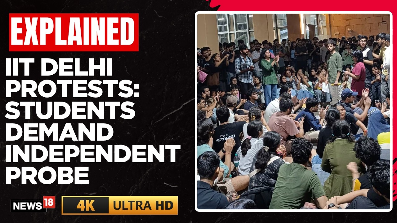 Протесты в IIT Delhi | Студенты требуют расследования и системных реформ | Марш со свечами в Дели...