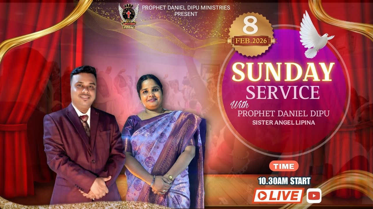SUNDAY SERVICE [🔴LIVE](08.02.2026) || @Miracletv-daniel