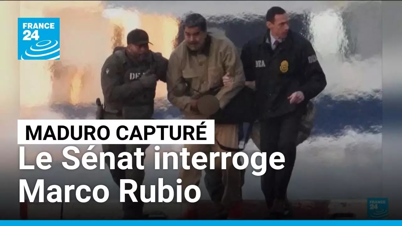 Enlèvement de Nicolas Maduro : le Sénat interroge Marco Rubio sur la stratégie de Washington