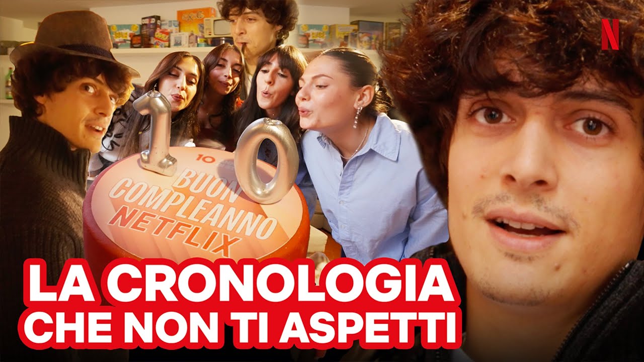 10 anni di NETFLIX ITALIA?! LUIS SAL li festeggia a casa di un'abbonata