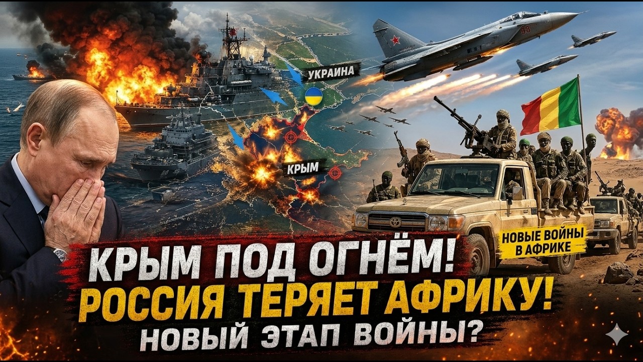 Обновление из Украины | Это огромная трагедия! Катастрофа для россиян в Севастополе и Африке.