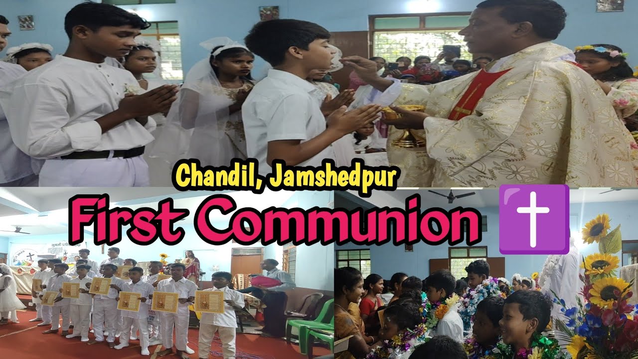 First Communion ✝️ Chandil, Jamshedpur 💛 ।। withManishkujur ।। vlog ।। culture ।। life style ।। 