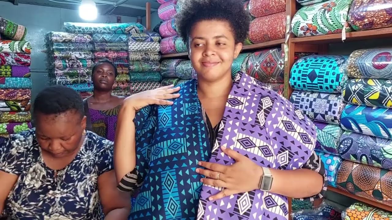 I went to TOGO🇹🇬 to buy fabric
