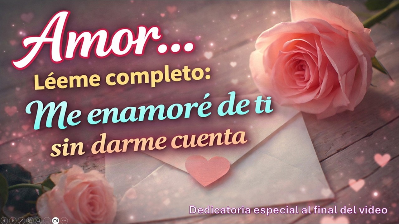 🥺 Antes de que sigas… necesito confesarte esto: Me enamoré de tu sin darme cuenta 💌