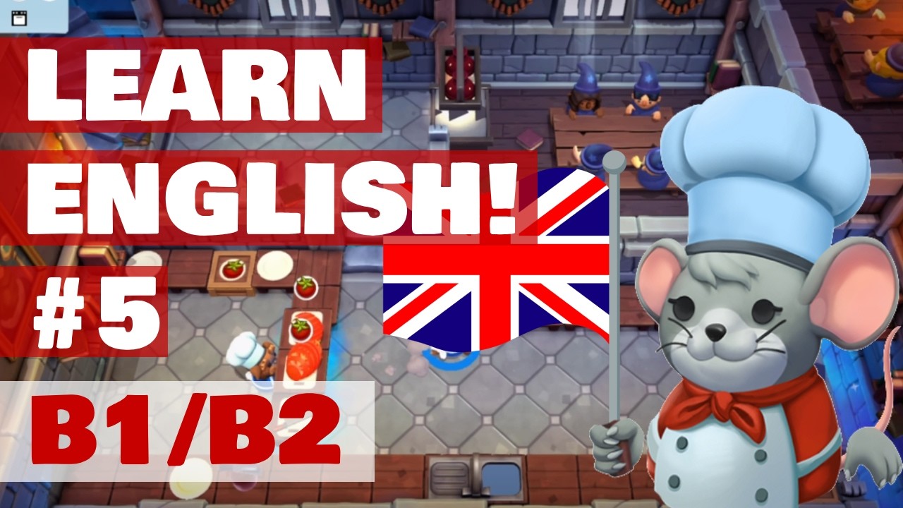 Pizza Disaster! | Learn English with Overcooked 2 (B1/B2 Comprehensible input) Ep5