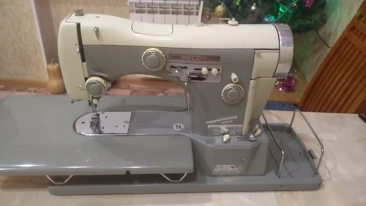 Итальянская швейная машинка Necchi Supernova Ultra - часть 2