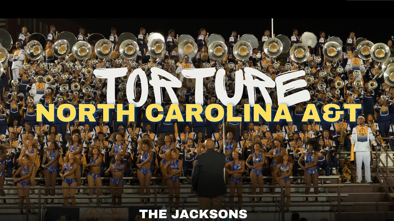 Torture (The Jacksons) - North Carolina A&T BGMM | 2024 NCAT vs NCCU 5th | Watch in 4K!!!!
