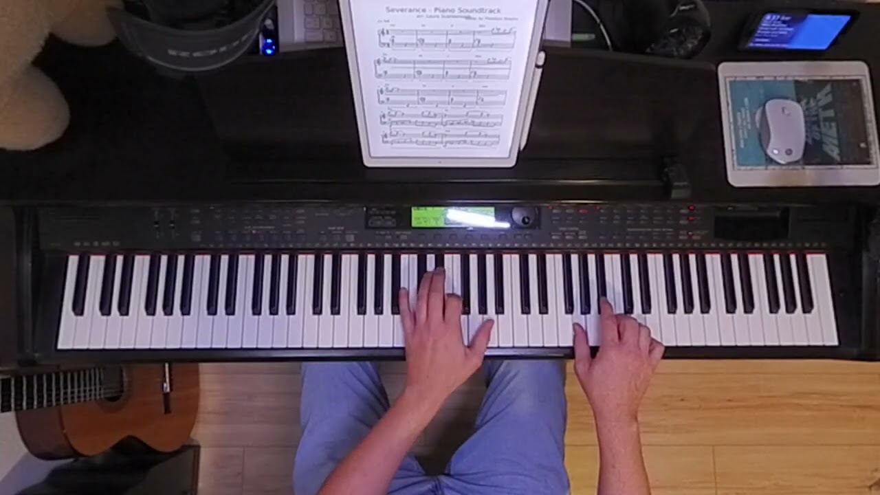 Severance theme piano tutorial 1