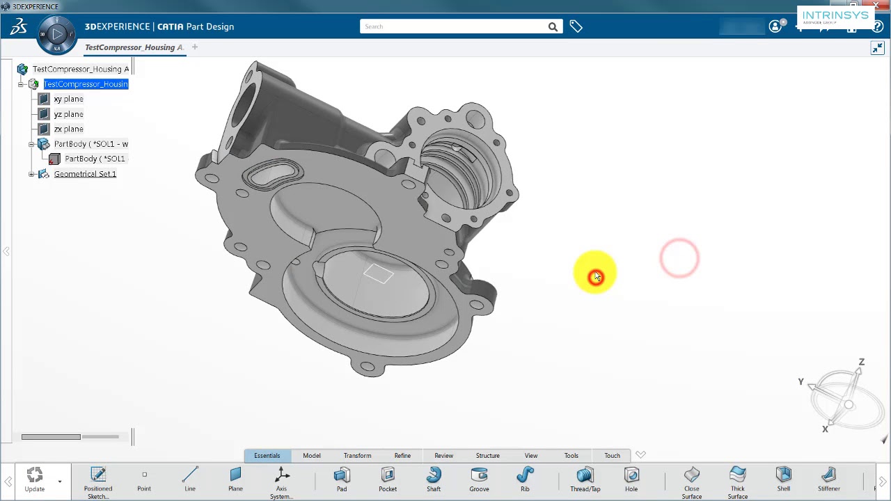 Alternative to Dynamic Sectioning (CATIA V5) or Visualization Sectioning (CATIA 3DEXPERIENCE)