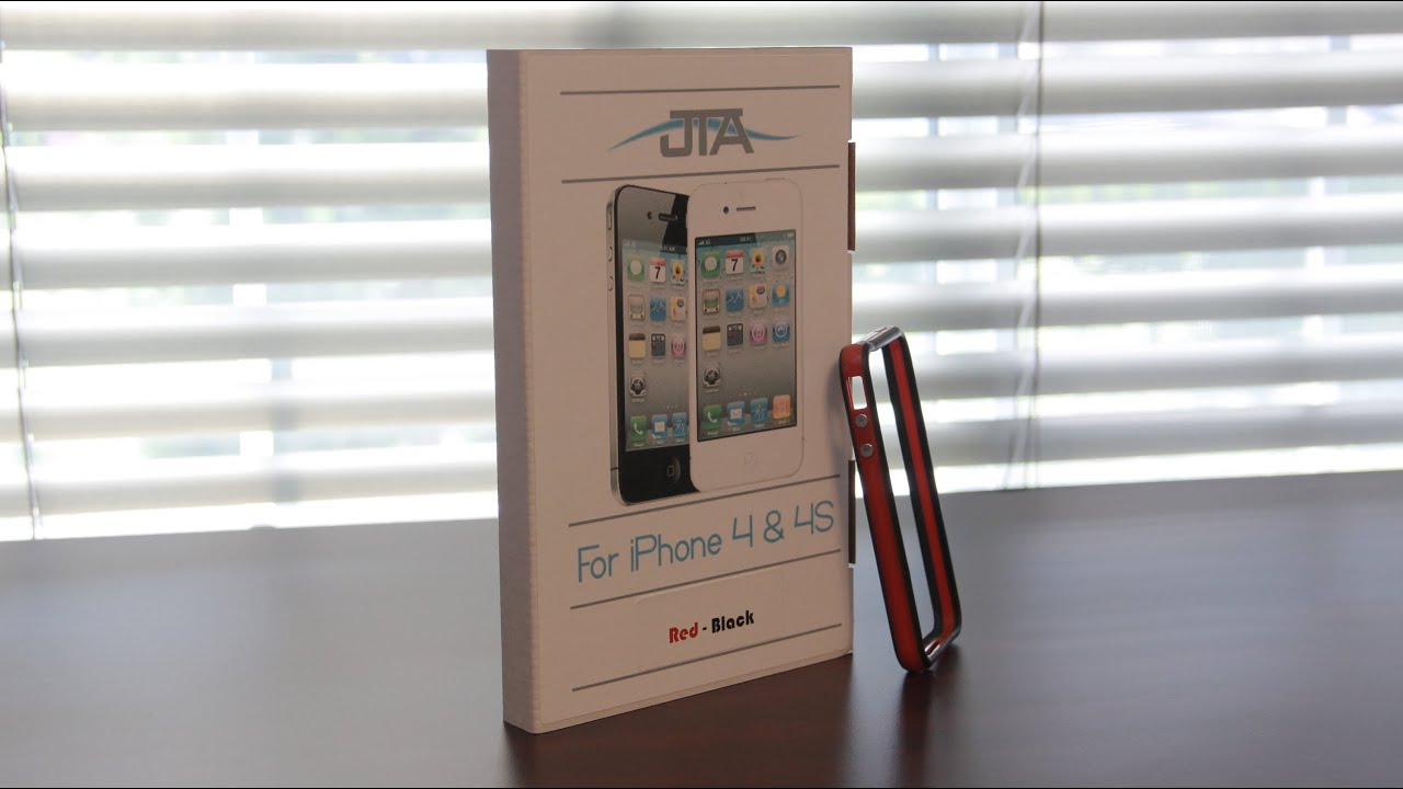 JTechApple iPhone 4/4S Bumper Case Overview