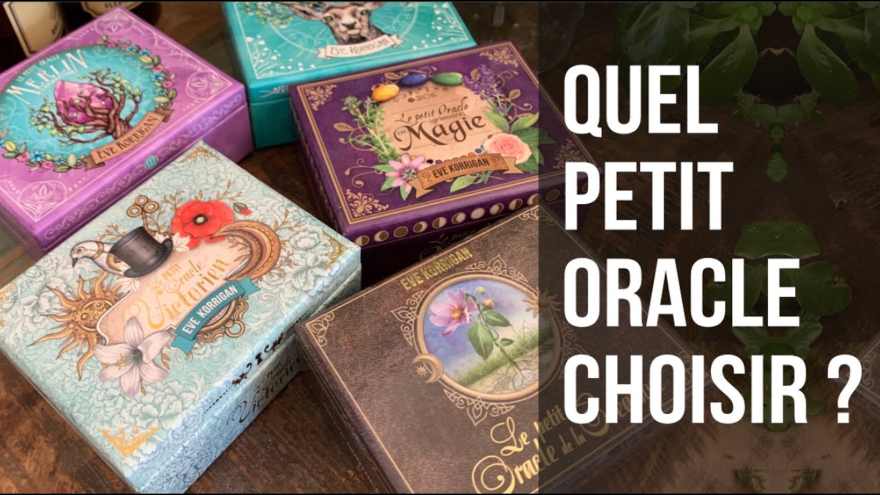 Quel petit oracle choisir ? Pour qui, pour quoi et comment les utiliser ?