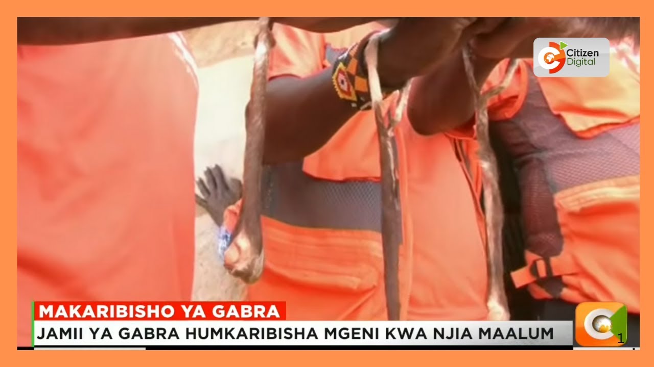 Jamii ya Gabra humkaribisha Mgeni kwa njia Maalum