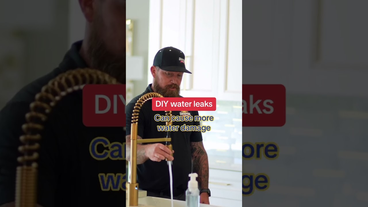 A small leak can lead to big damage!  Get it fixed right the first time! 