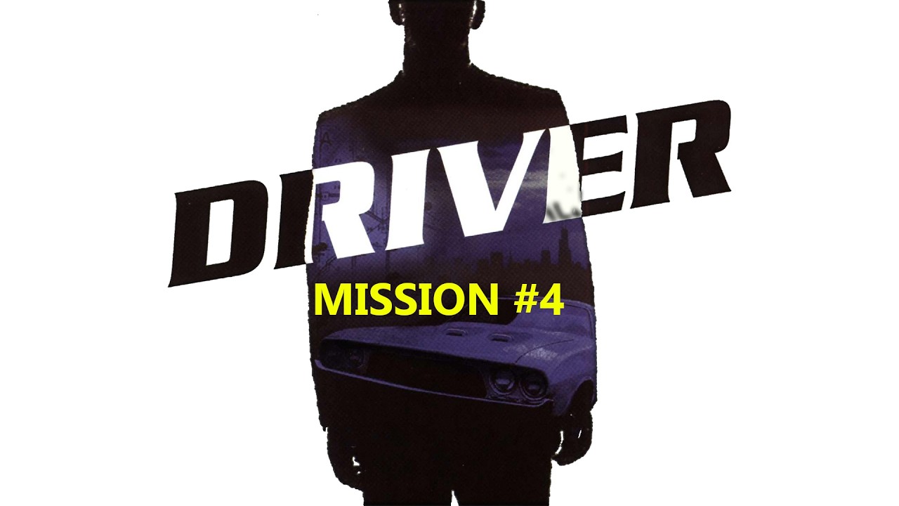 DRIVER 1 - Playthrough Mission #4 - CASE FOR A KEY [4K]