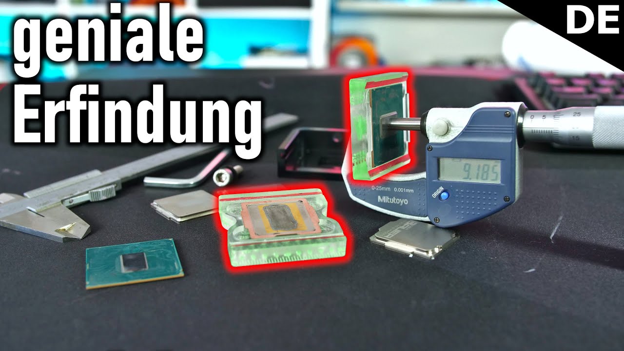 Ein geniales Werkzeug, um CPUs zu schleifen!