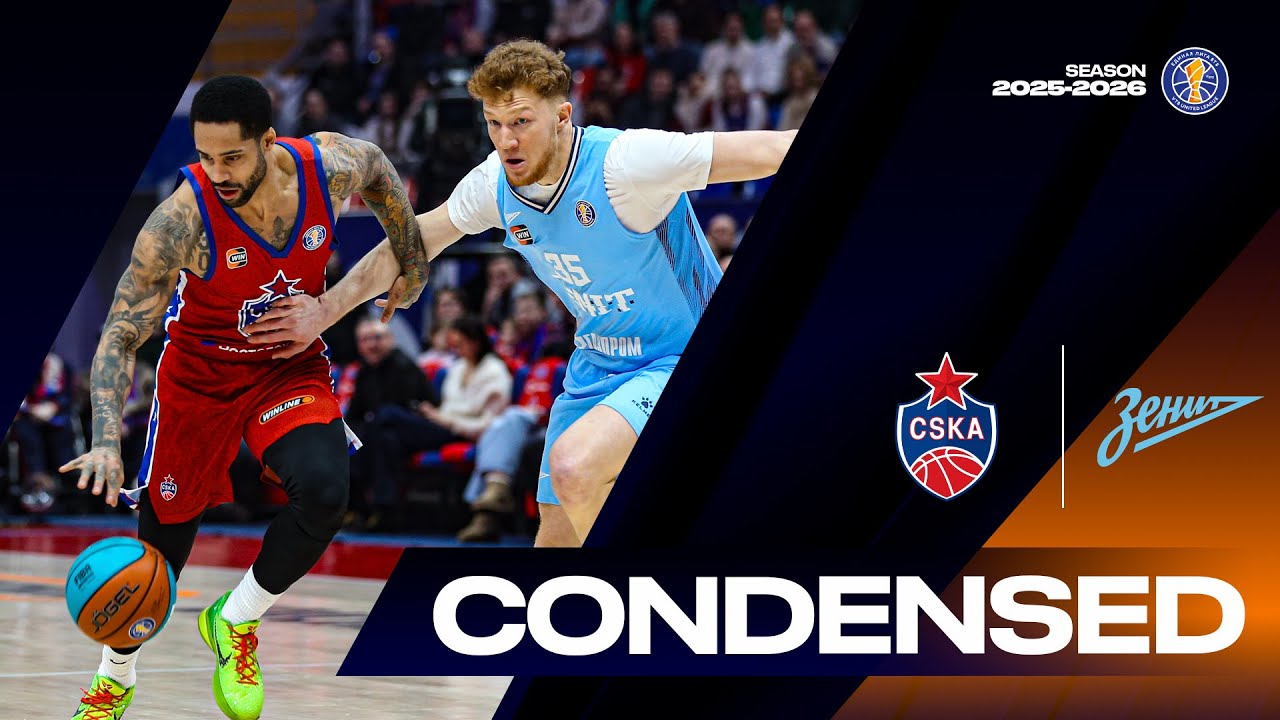 CSKA vs Zenit Condensed Game January, 24 | Season 2025-26