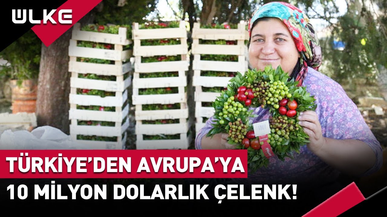 Türkiye’den Avrupa’ya 10 Milyon Dolarlık Çelenk!