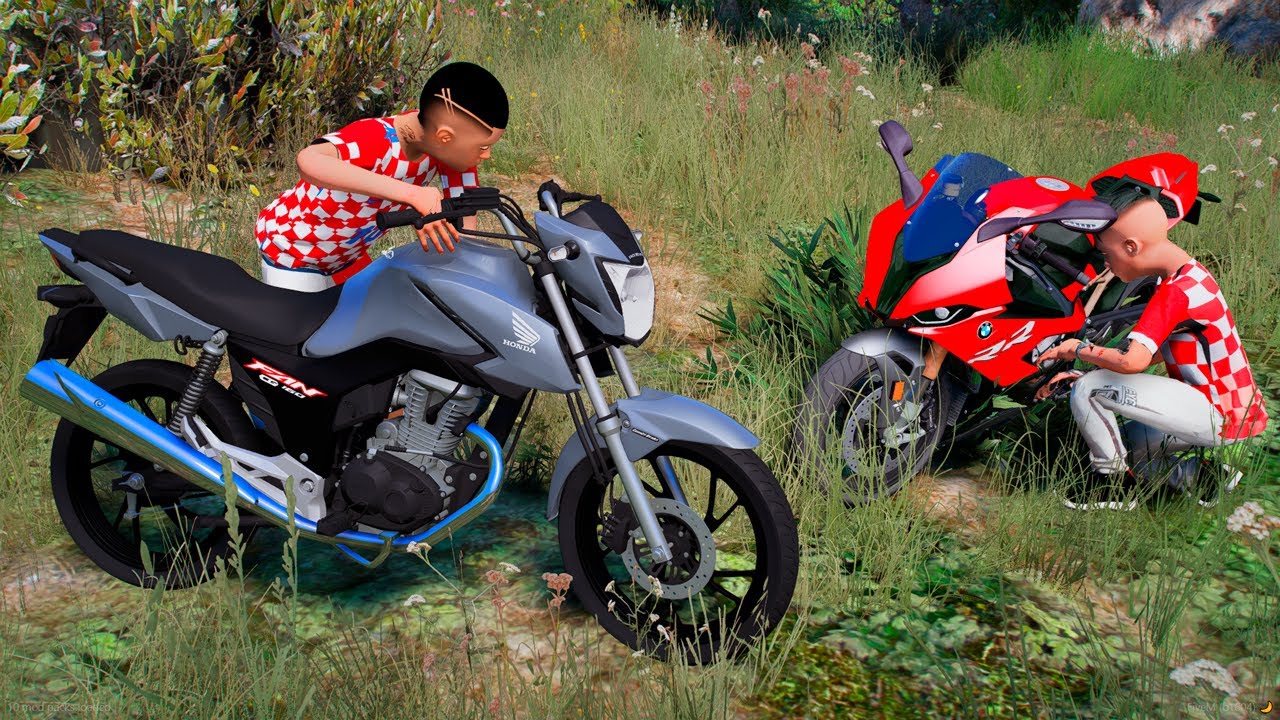 GTA V: MODS - ENCONTREI DUAS MOTO DO GRAU ABANDONADA NO MEIO DO MATO