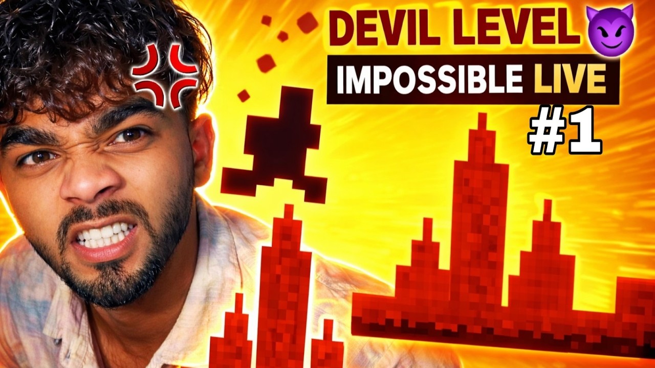 🔴  LEVEL DEVIL  LIVE 😈 | Impossible Challenge #1