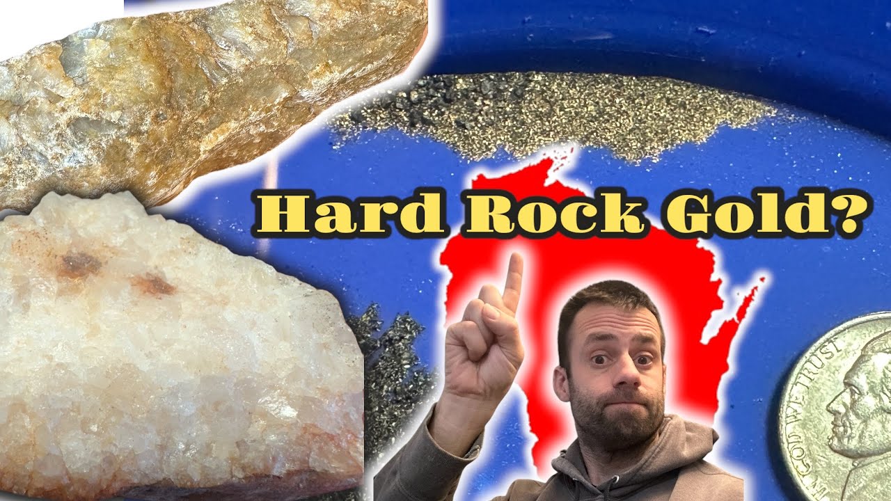 Добыча золота Hard Rock Gold в Висконсине.