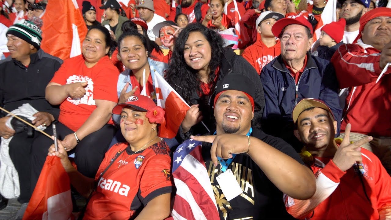 THE WORLD'S BEST - MATE MA'A TONGA - HAPPIEST FANS - SINGING & CHEERING! 🇹🇴