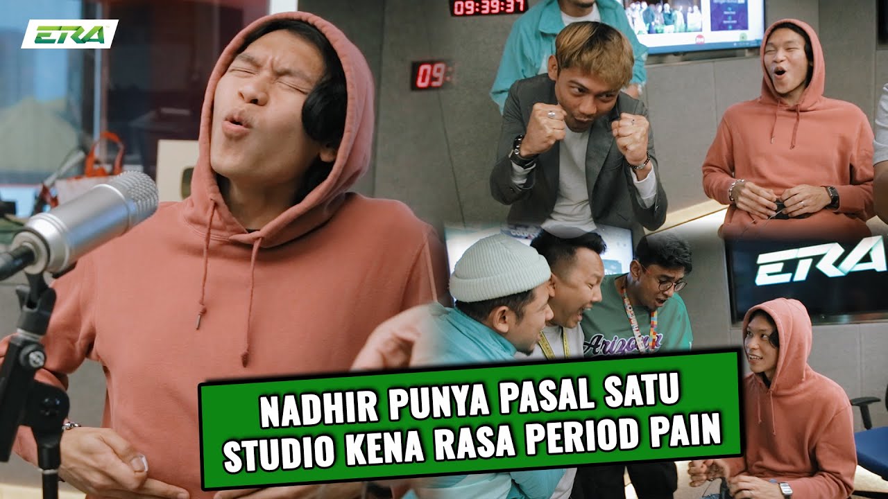 3 Pagi ERA: Nadhir Punca 1 Studio Kena Rasa Period Pain