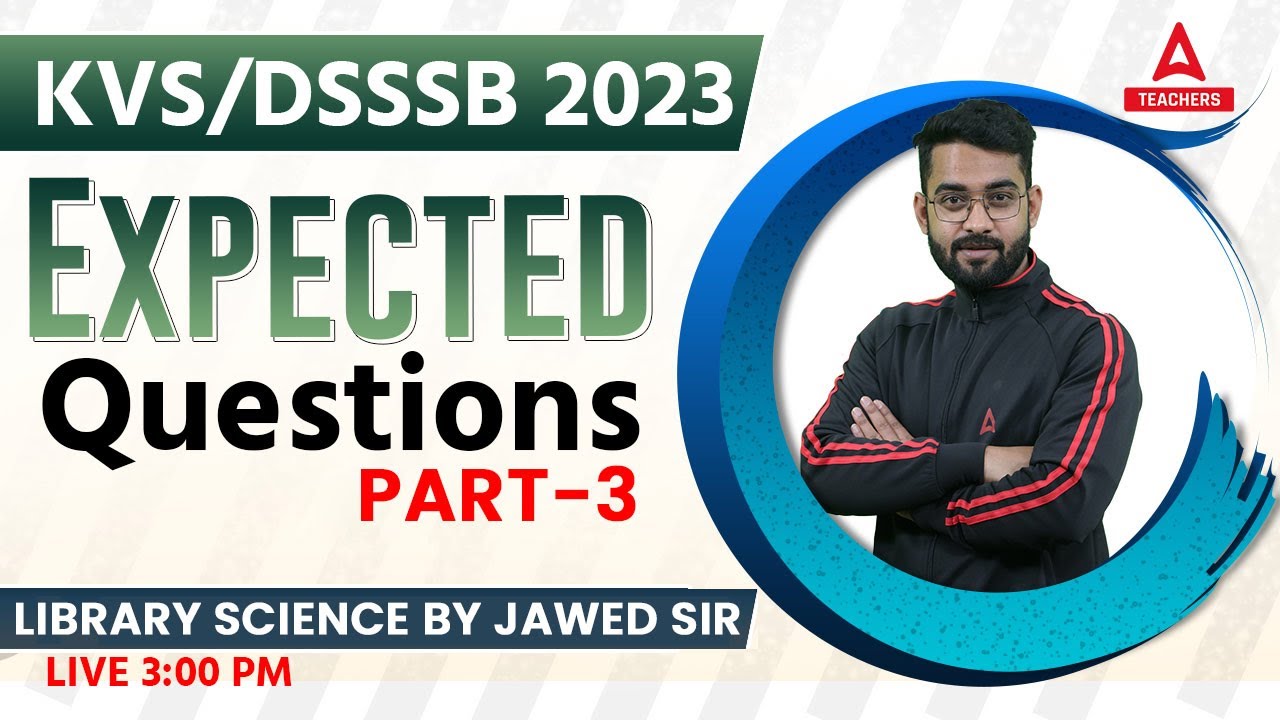 KVS 2023 Preparation | KVS Librarian | KVS Library Science | Expected Questions #3