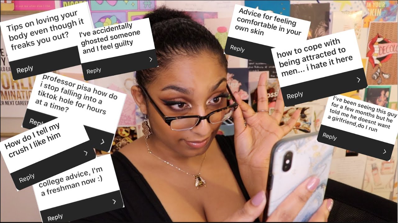 giving you advice | jobs, dating, self love, & other questions i'm not qualified to answer