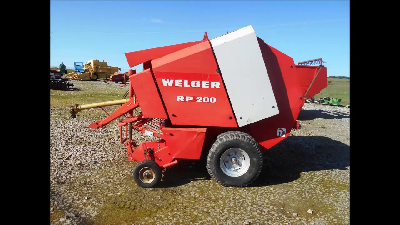 Rotoempacadora Welger RP200