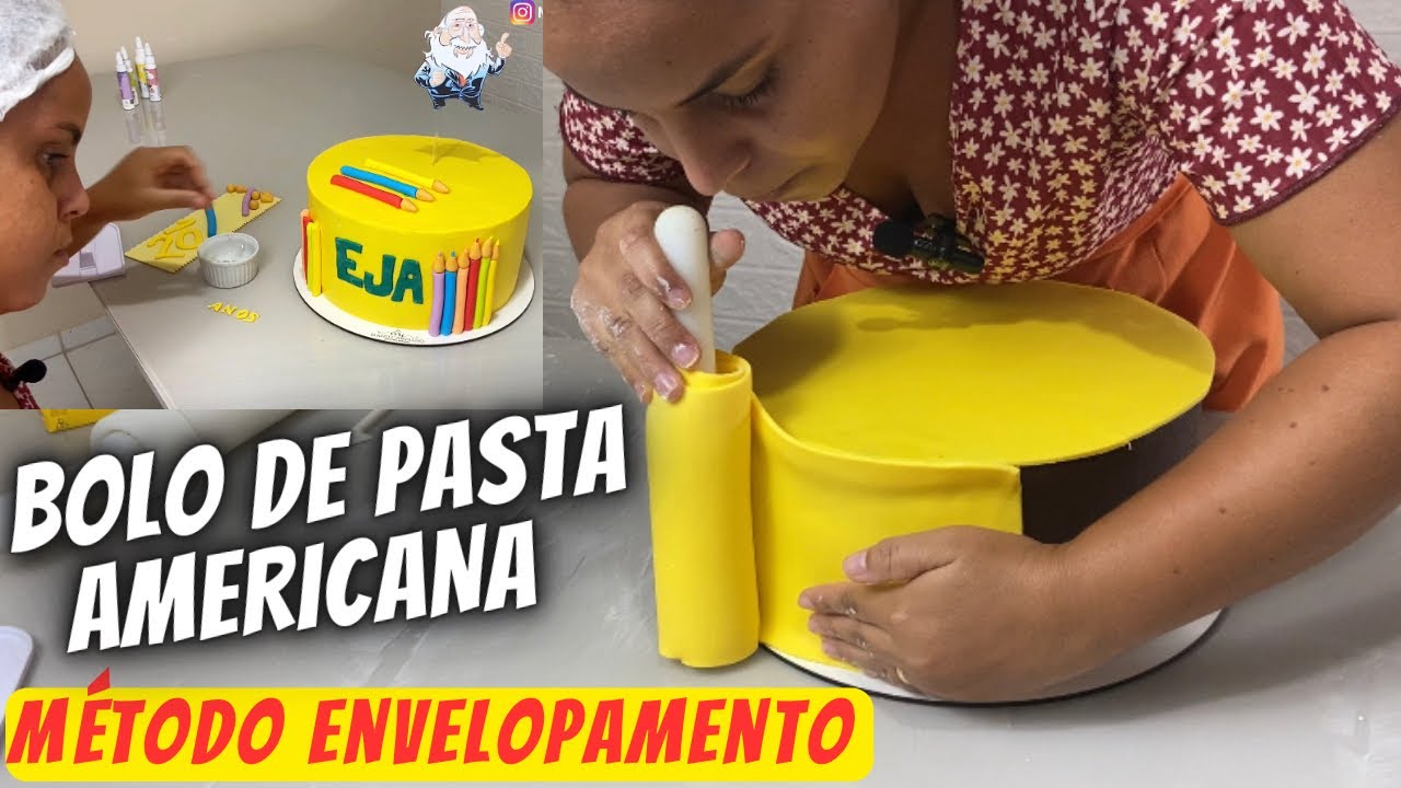 BOLO DE PASTA AMERICANA “ As vezes é difícil mostrar tudo ! Correria😰Bolo Paulo Freire