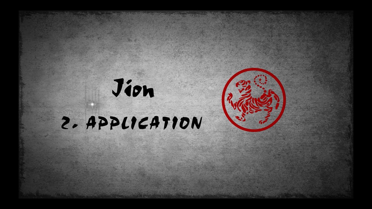 Jion Kata application by Soon Pretorius (JSKA 8th Dan)