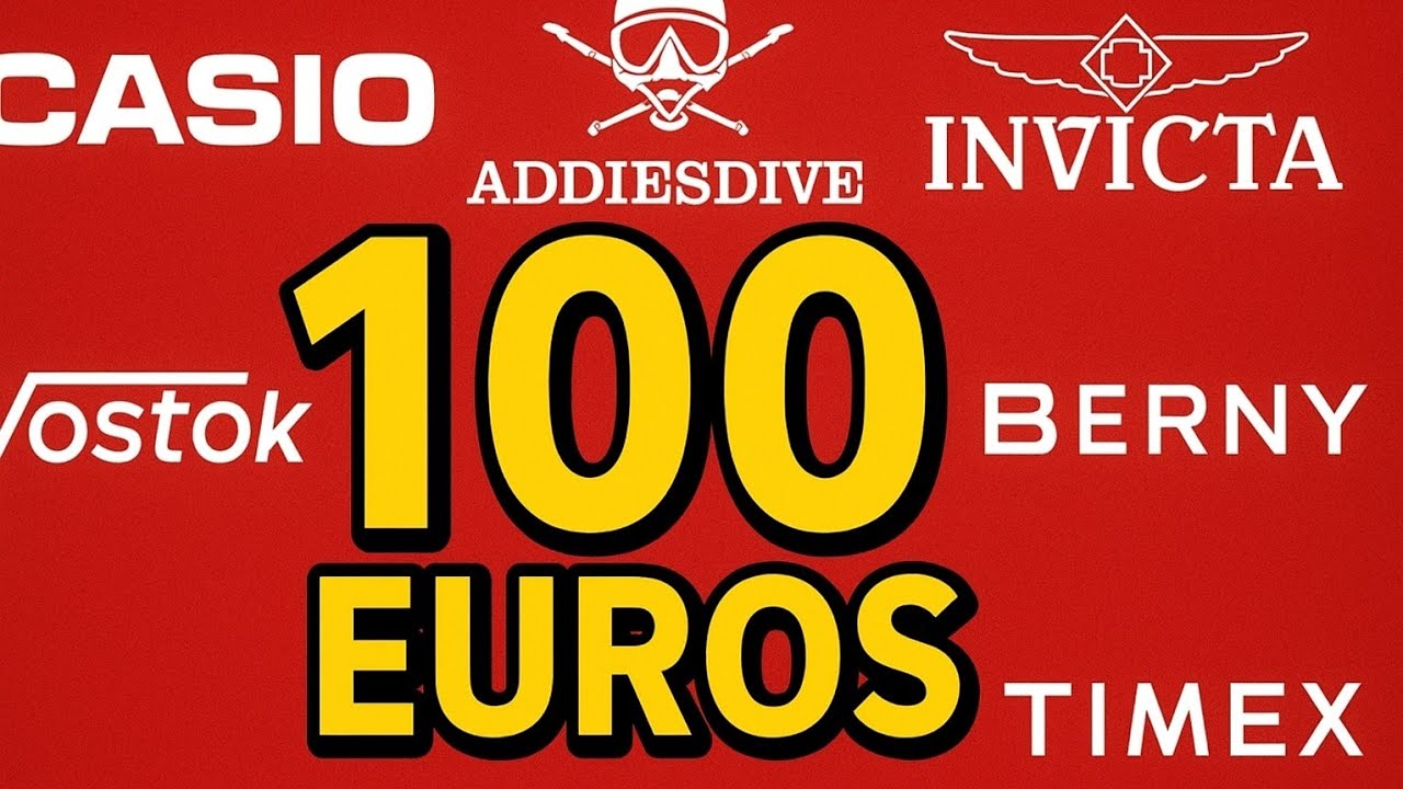 LOS MEJORES 10 RELOJES POR MENOS DE 100 EUROS