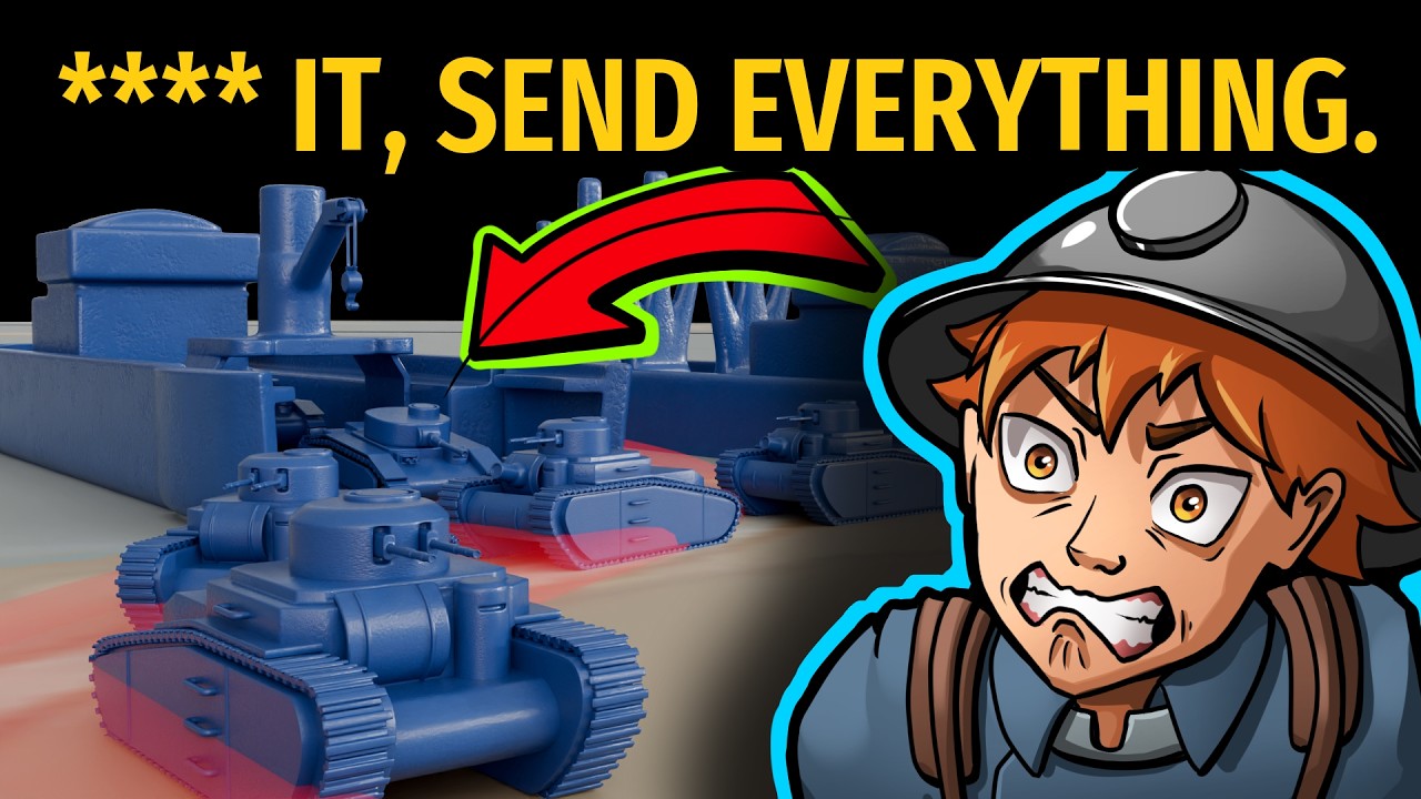 Throwing 200 Tanks at the Problem | The Fingers Naval Campaign | Foxhole WC 122