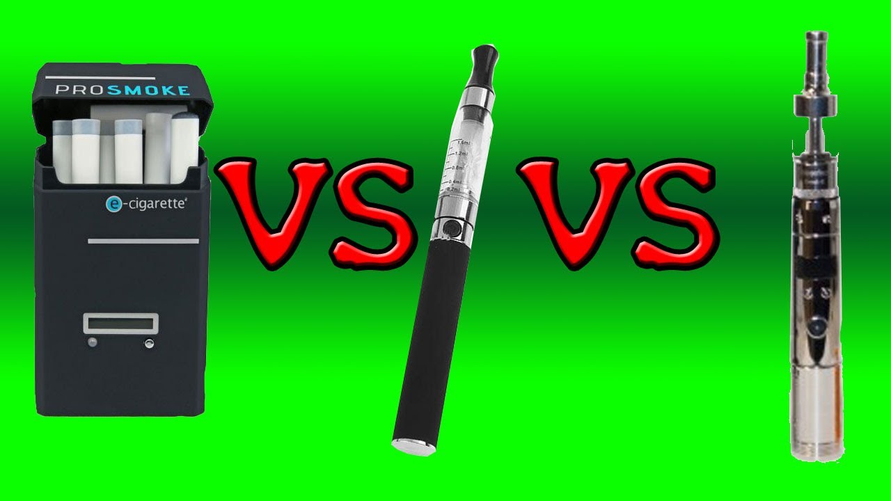 Prosmoke VS eGo C with ce6 VS Vamo Mod V3 with KangerTech Pro Tank 2
