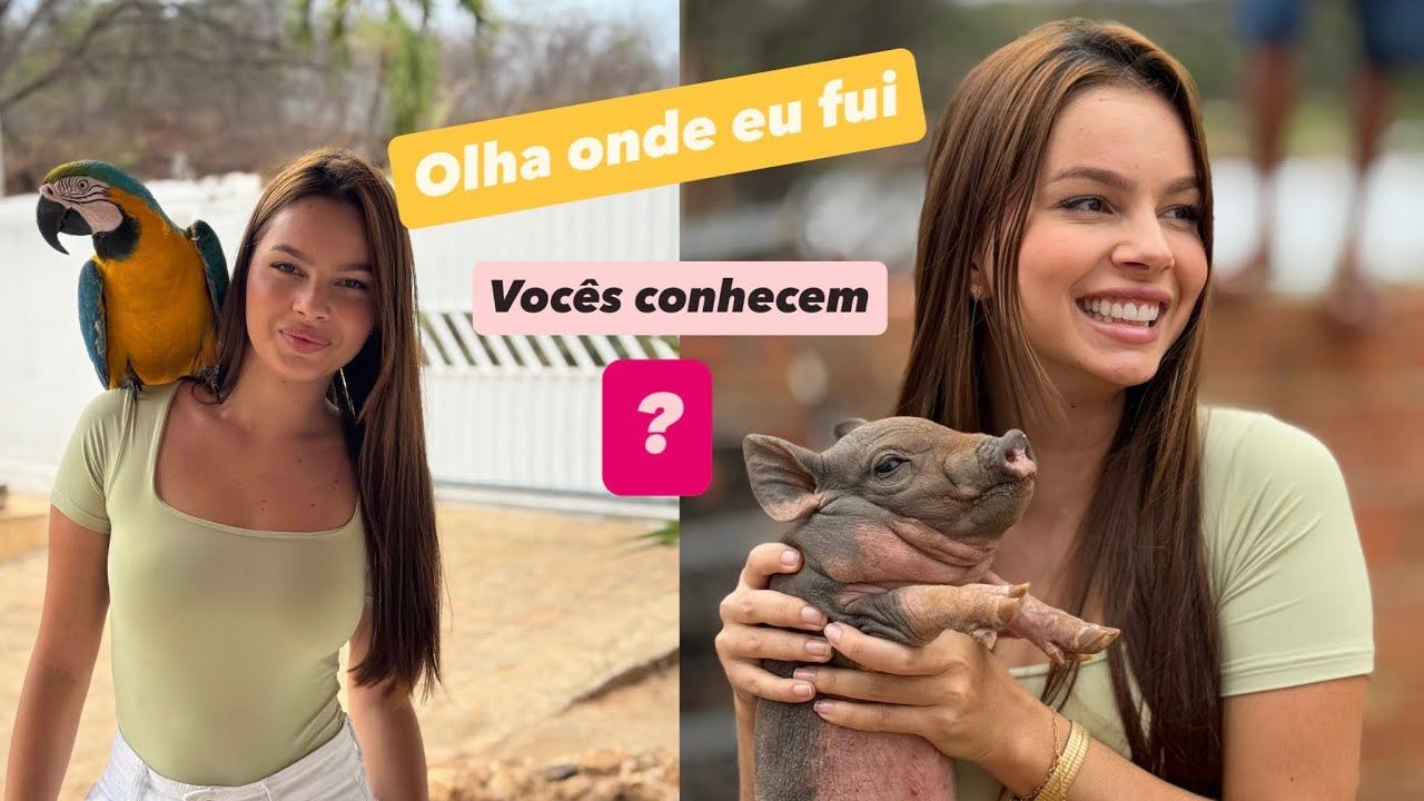 VIM CONHECER UM LUGAR INCRÍVEL ONDE VOCÊS ACHAM QUE É? 